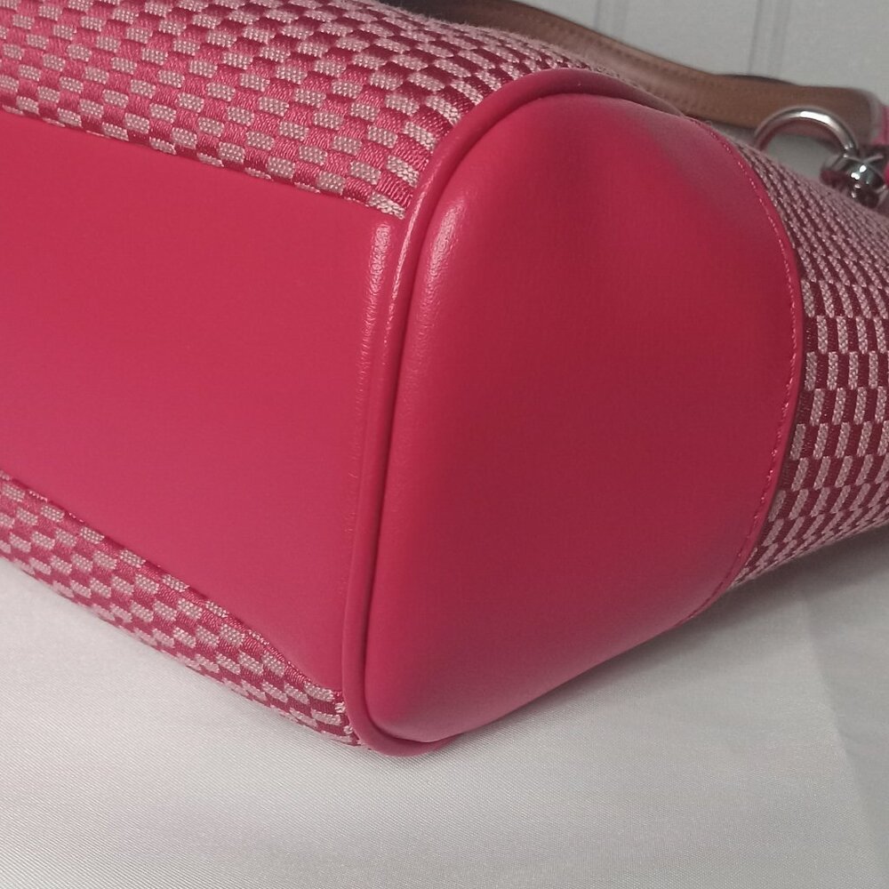 Coach Hot Pink Kelsey Purse - Picture 7 of 9